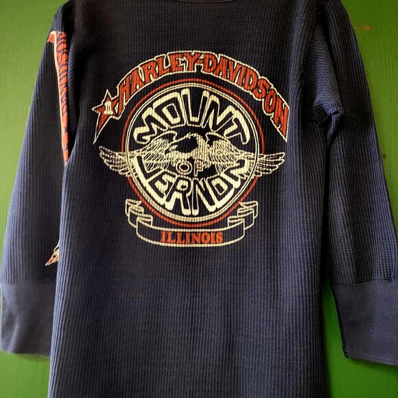 Vintage 1980s Harley Davidson Thermal - Picture 2 of 5